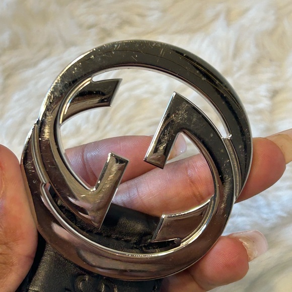 Gucci Black Guccissima Leather Belt - Picture 15 of 16